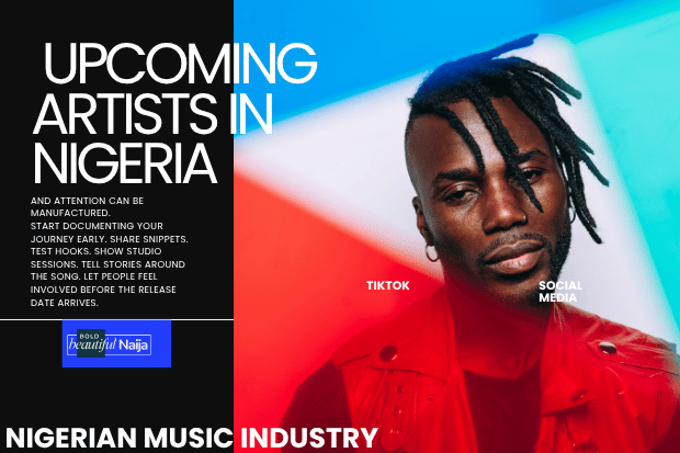 Strategic breakdown of emerging Nigerian artists using content creation and digital marketing to grow music careers.